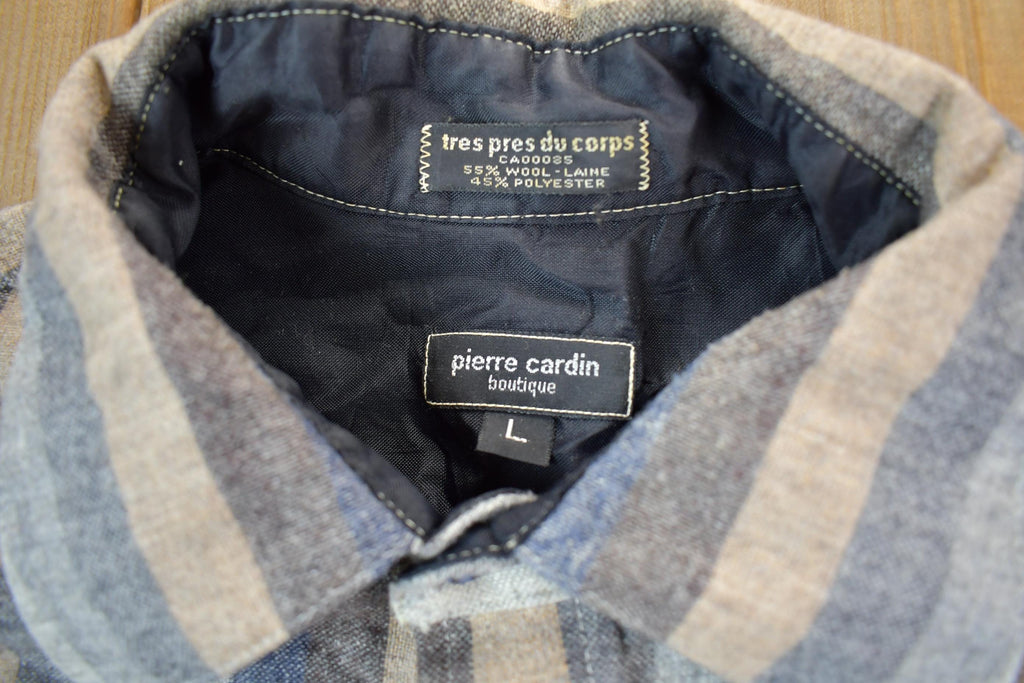 Vintage 1990s Striped Button Up Shirt