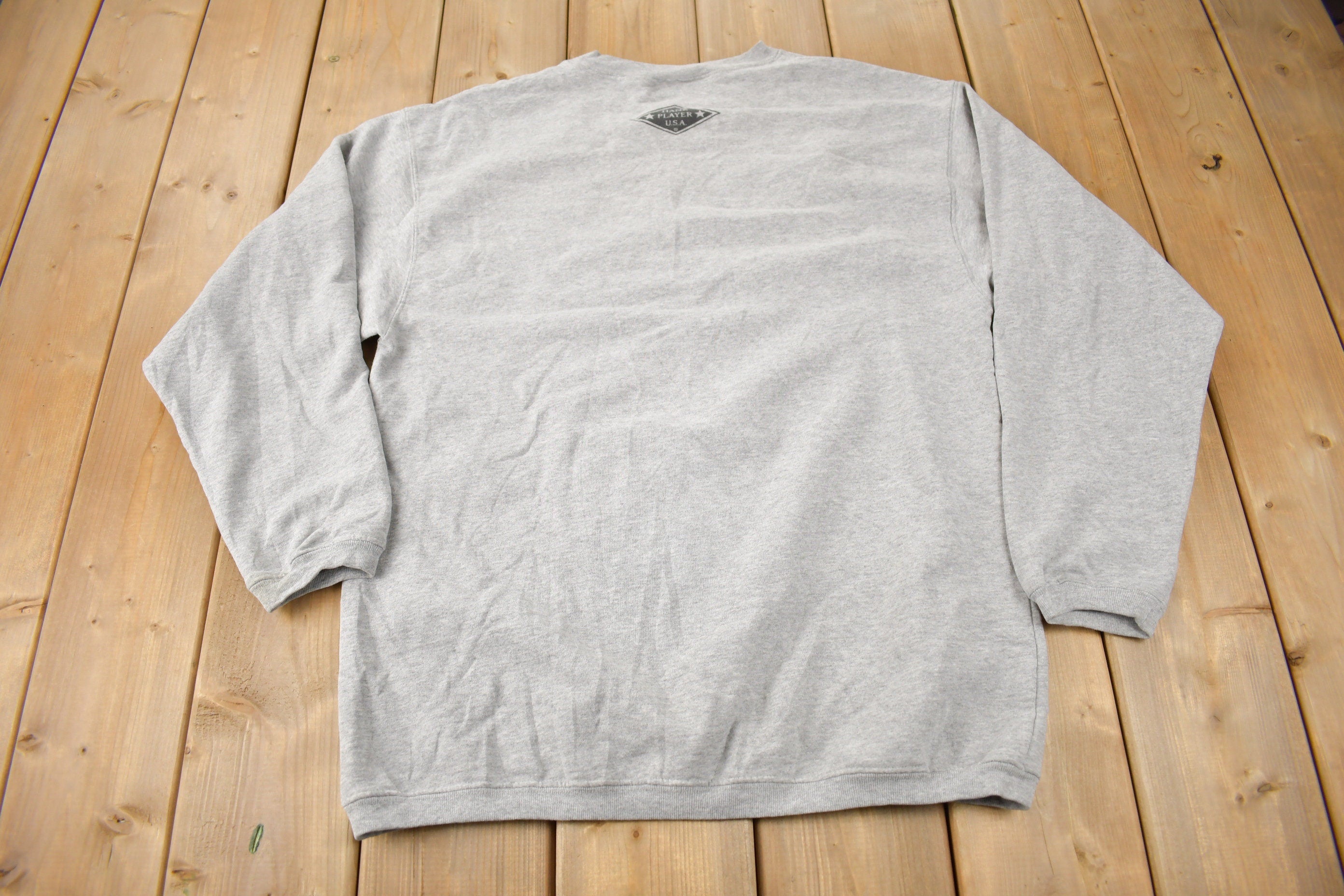 Vintage 1995 Hank Player USA Basketball Crewneck Sweatshirt Made In USA