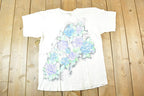 Vintage 1990s Jacques Moret Souvenir Floral Print T-Shirt Women's Large