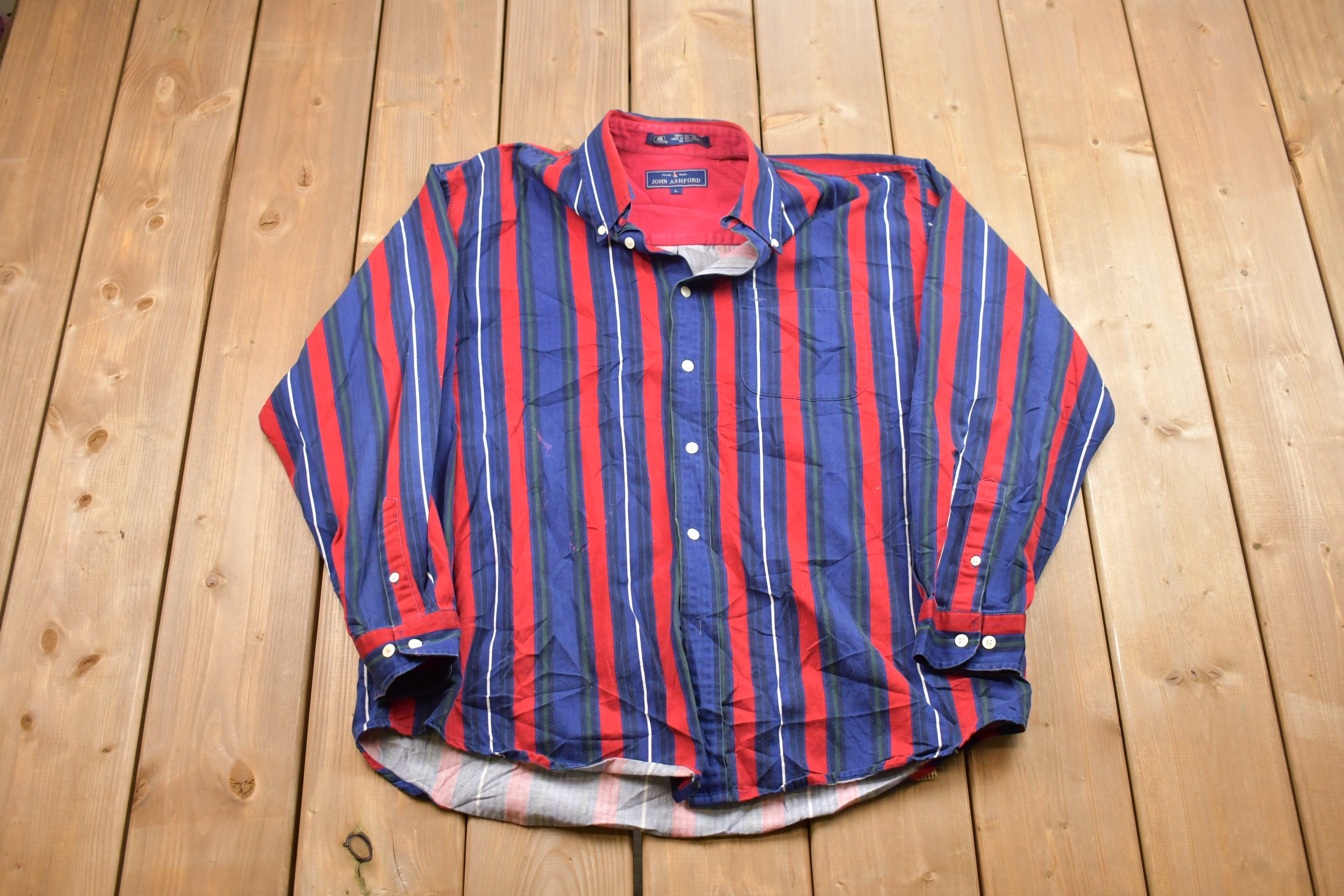 Vintage 1990s John Ashford Button Up Shirt