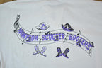 Vintage 1980s Hampton Scooter Booters Souvenir Single Stitch Graphic Print T-Shirt