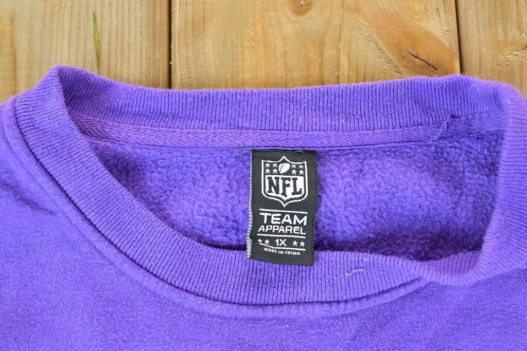 Vintage 1990s Minnesota Vikings NFL Crewneck Sweatshirt