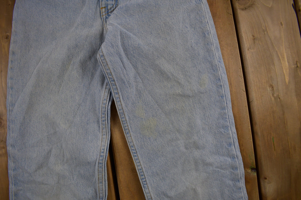 Vintage 1990s Levi's 550 Light Wash Denim Women's Jeans Size 24 x 24