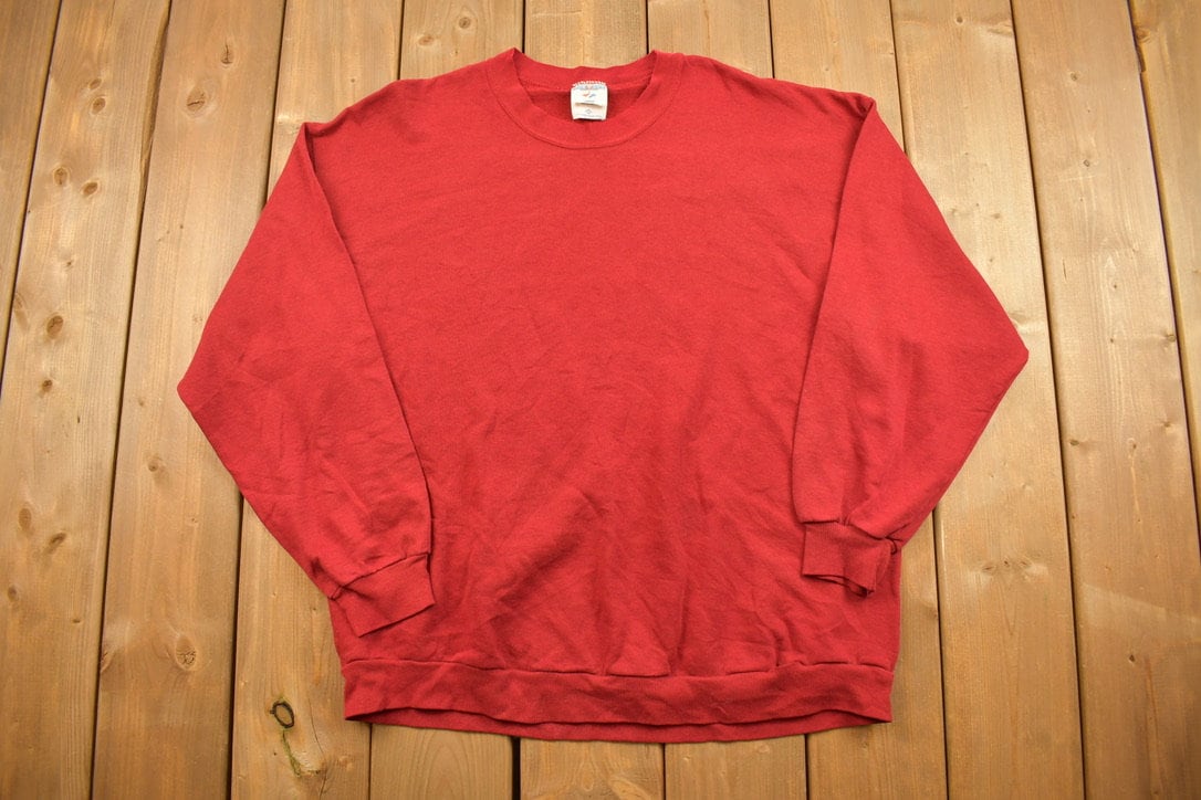 Vintage 1990s Blank Jerzees Crewneck Sweatshirt