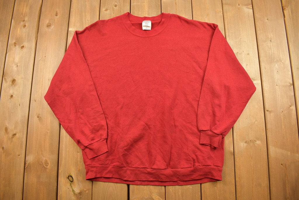 Vintage 1990s Blank Jerzees Crewneck Sweatshirt /