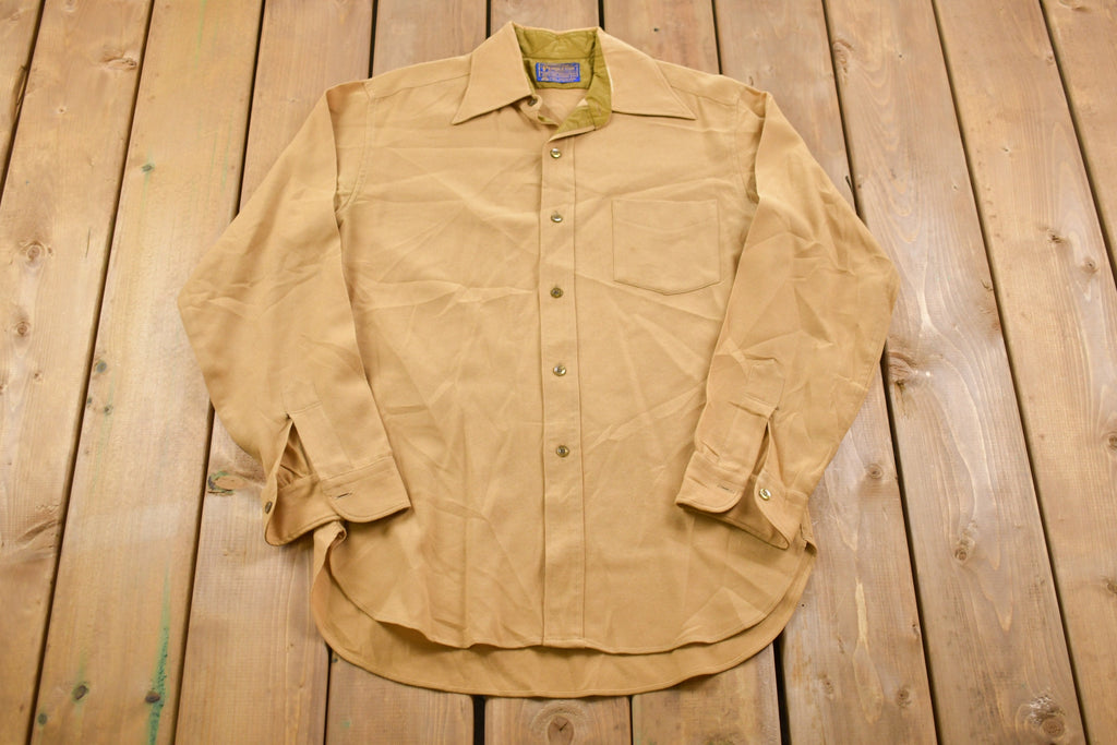 Vintage 1970s Pendleton Button Up Shirt
