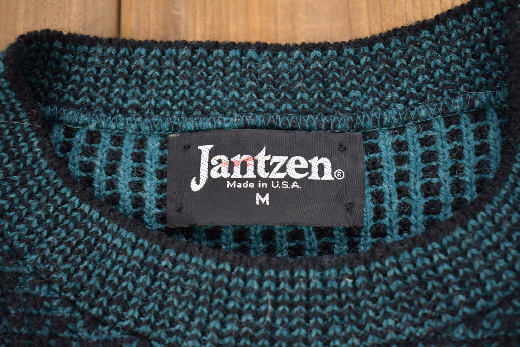 Vintage 1990s Jantzen Made In USA Knitted Sweater