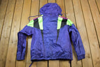 Vintage 1990s Sun Ice Discipline Neon Puffer Ski Snowboard Jacket