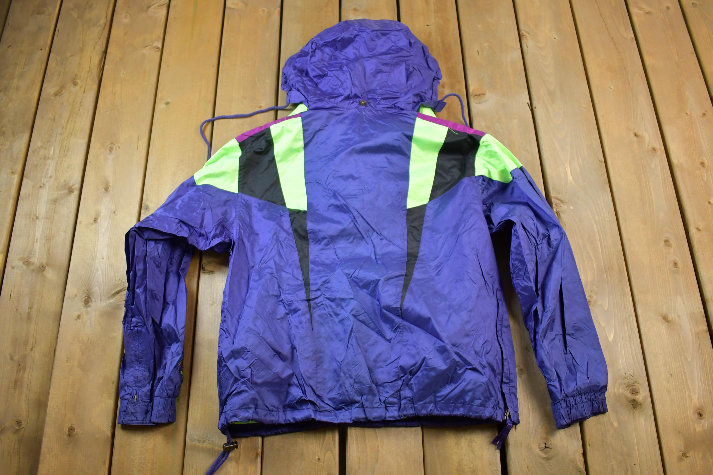 Vintage 1990s Sun Ice Discipline Neon Puffer Ski Snowboard Jacket