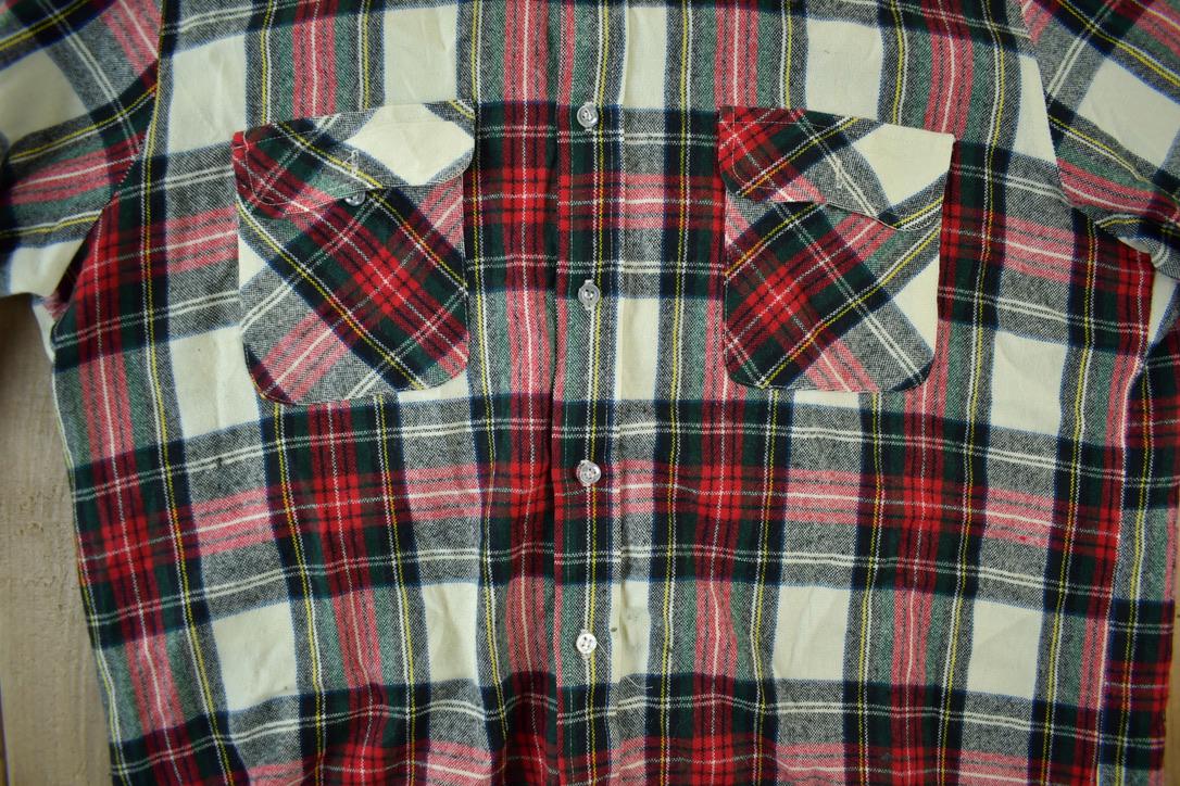 Vintage 1990s Backpacker Plaid Button Up Shirt