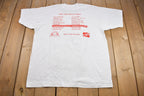 Vintage 1990s NICAR World Tour Car Rock Graphic T Shirt
