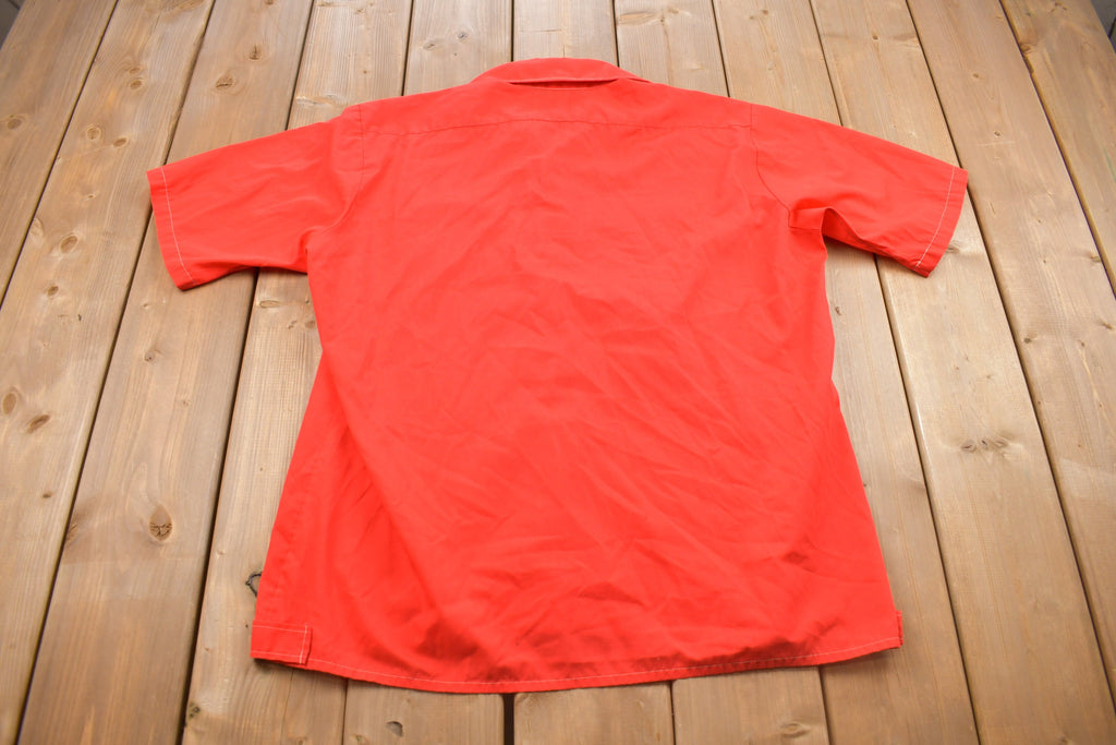 Vintage 1980s Double Chest Pocket Button Up T Shirt
