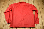 Vintage 1970s Coca-Cola Embroidered Chalk Line Windbreaker Jacket