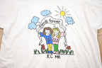 Vintage 1990s Fruit Of The Loom Friends Forever Graphic T-Shirt /