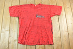 Vintage 1988 Body Glove All Over Print Raglan Point Surfing T-Shirt