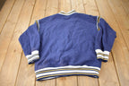 Vintage 1980s Blank V Neck Crewneck Sweatshirt Size Large