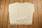 Vintage 1990s Cute Animals Graphic Sleeveless T Shirt