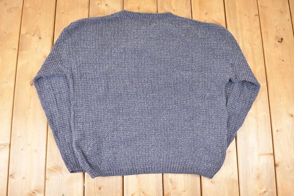 Vintage 1990s Im A Plum Knit Crewneck Sweater Men's L