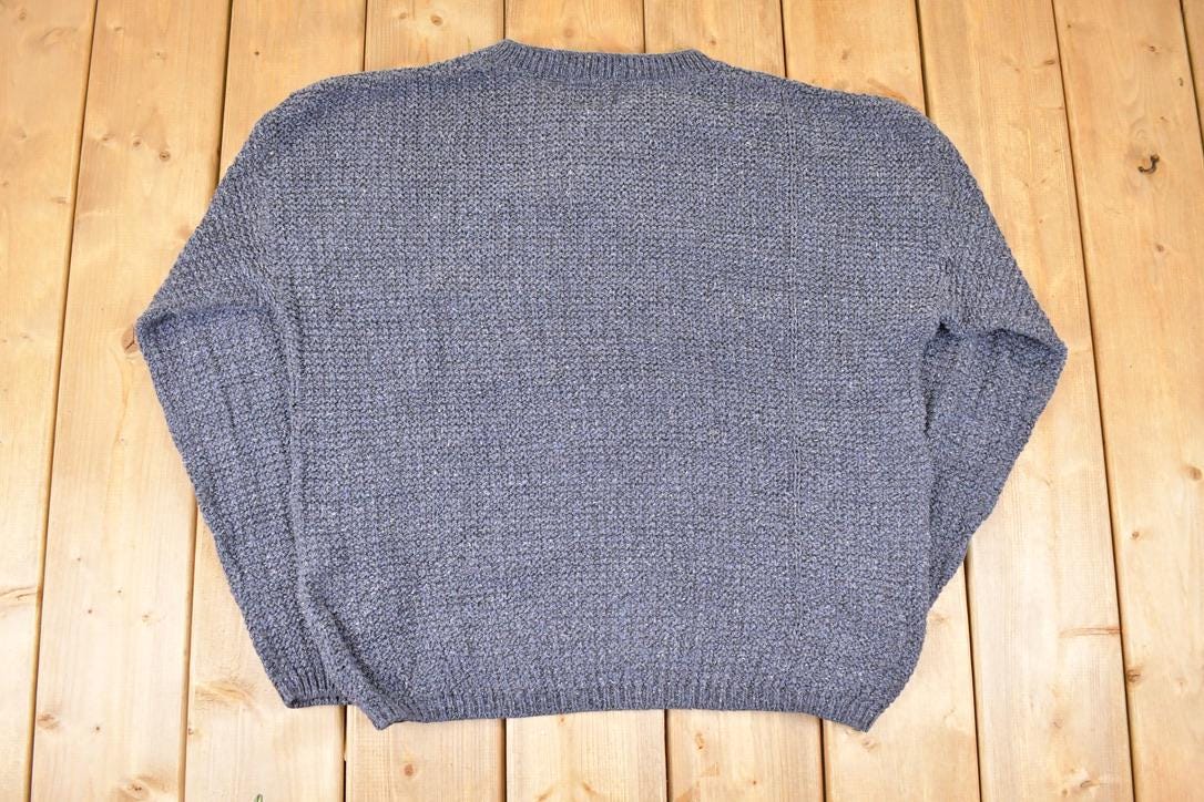 Vintage 1990s Im A Plum Knit Crewneck Sweater Men's L