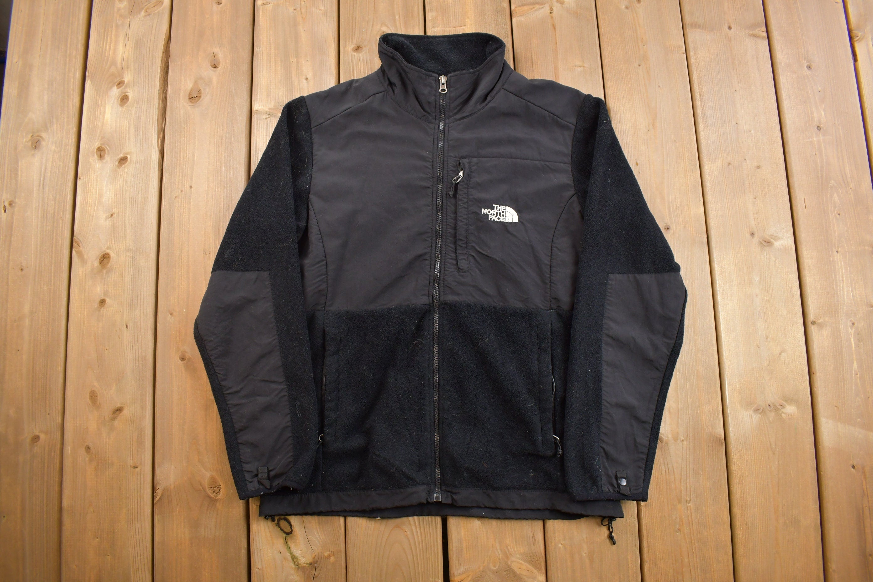 Vintage 1990s The North Face Denali Fleece Full Zip Sweatshirt