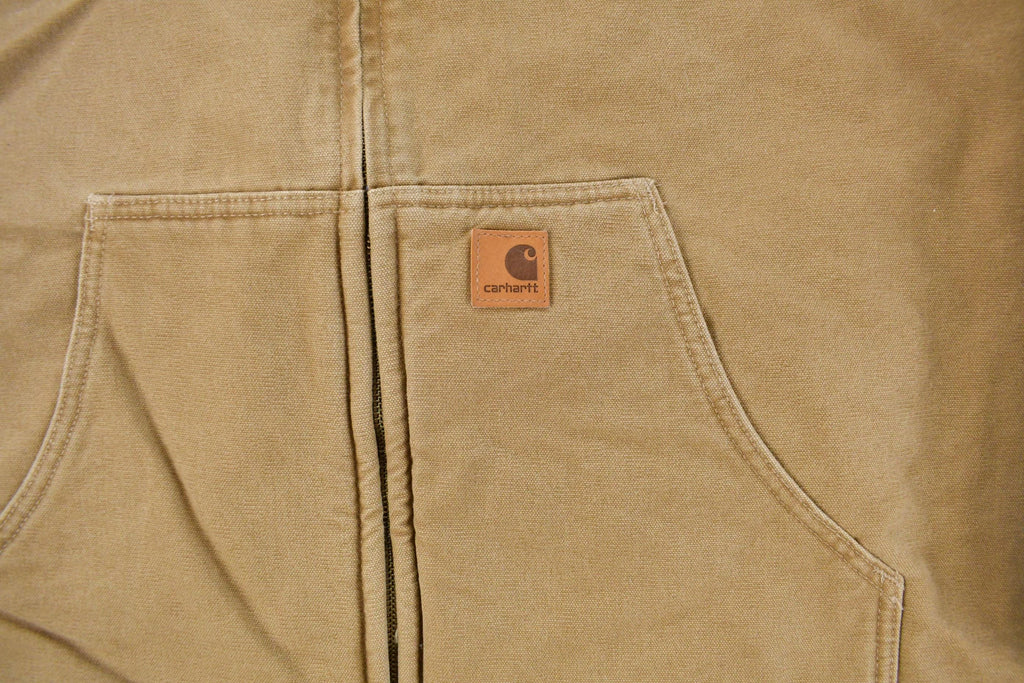 Vintage 1990s Carhartt Sherpa Lined Jacket Men's 2XL