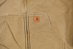 Vintage 1990s Carhartt Sherpa Lined Jacket Men's 2XL