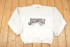 Vintage 1990s Jacsonville University Crewneck Sweater Men's L