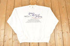 Vintage 1990s Pilots Rules Of Flying Crewneck Sweatshirt Men's L