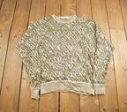 Vintage 1990s Rene Lezard Femme & Homme Knit Crewneck Sweater