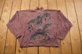 Vintage 1990s Abstract Birds Crewneck Sweatshirt