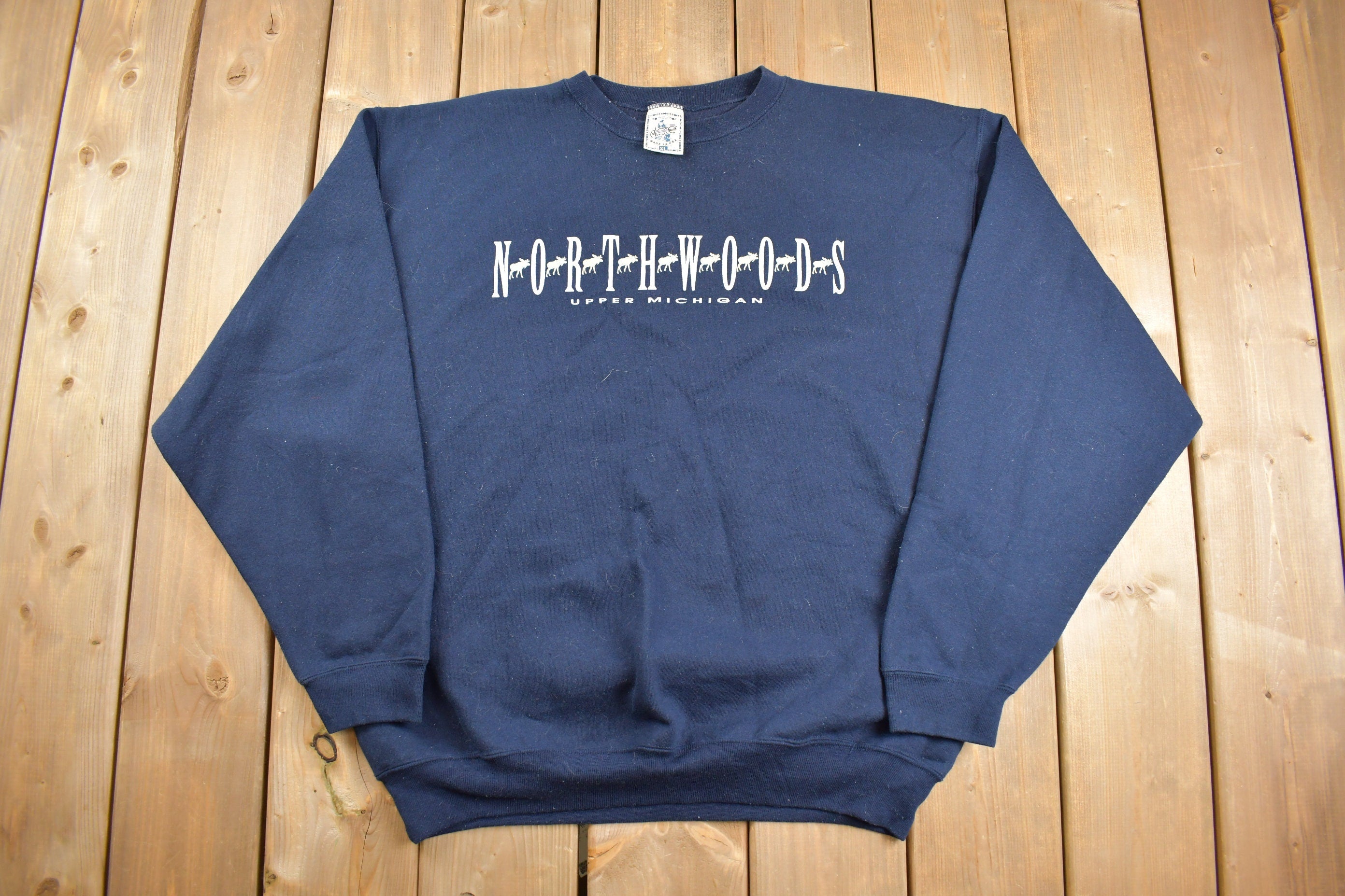 Vintage 1990s Alore Upper Michigan Crewneck Sweatshirt