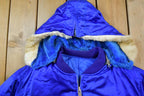 Vintage 1990s Korea Dragon Hooded Puffer Jacket