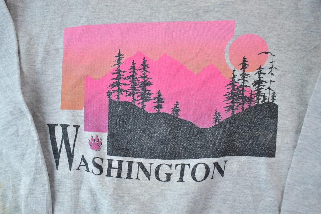 Vintage 1990s Washington State Crewneck Sweatshirt