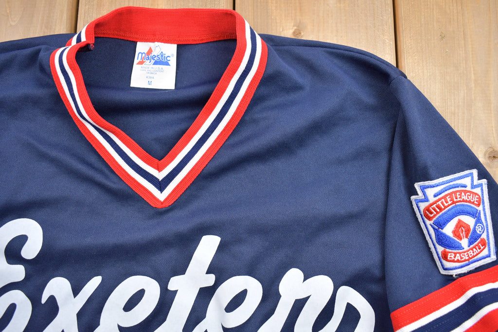 Vintage 1990s Majestic Exeter Little League Graphic T Shirt