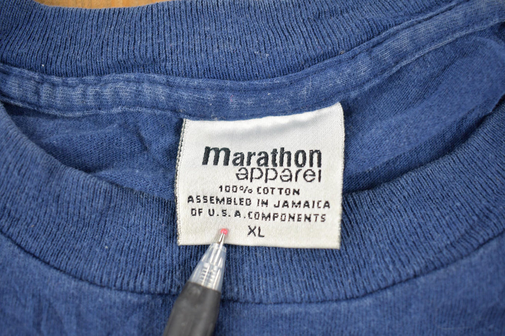 Vintage 1990s Black Lab Puppy Graphic T Shirt / Black Labrador Dog T Shirt