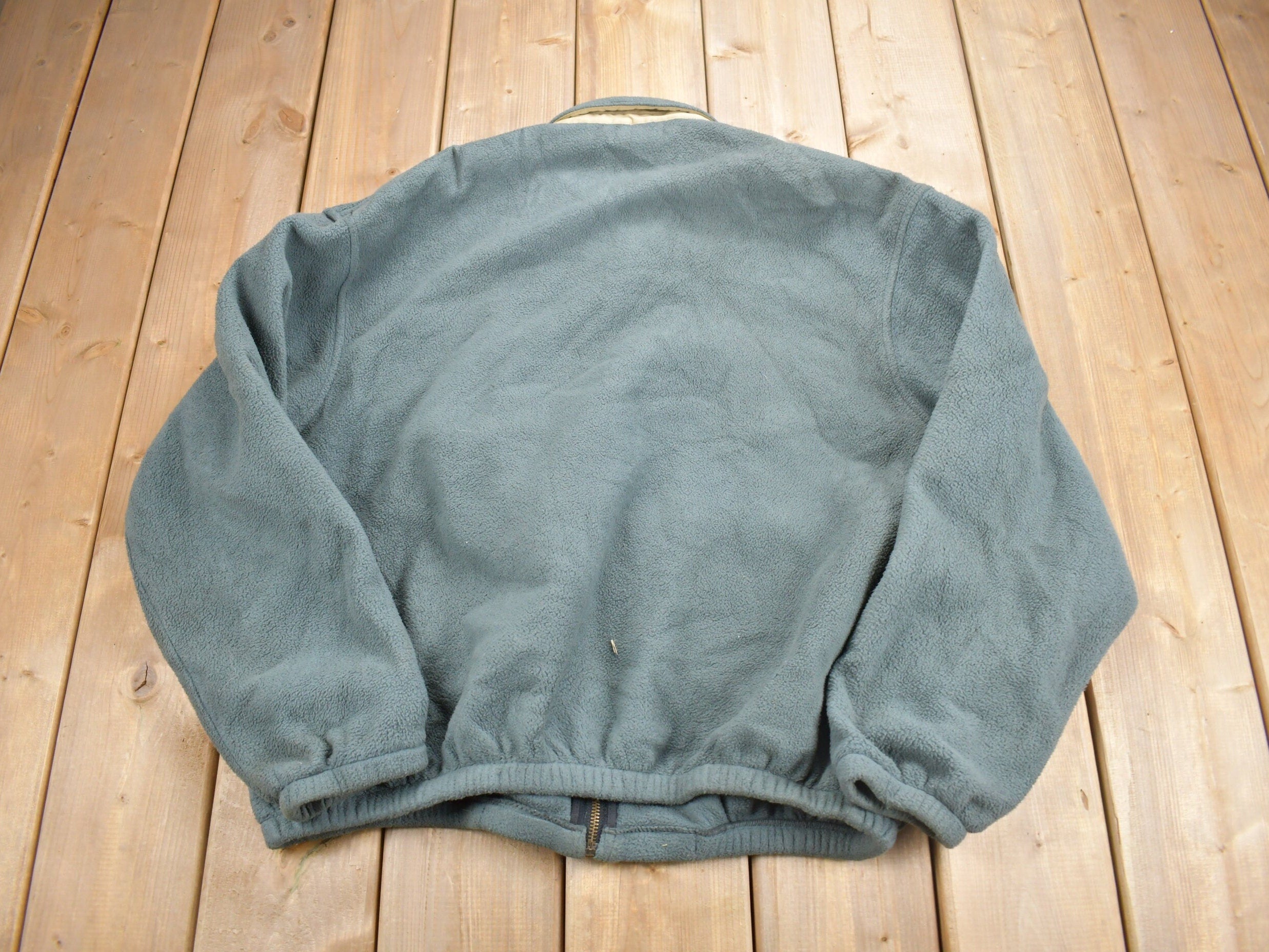 Vintage 1990s Polo Ralph Lauren Zip Up Polartec Fleece Sweater