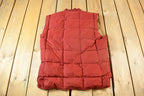 Vintage 1990s Eddie Bauer Goose Down Reversible Puffer Vest