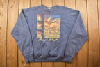 Vintage 1990s Alaska Travel Crewneck Sweatshirt