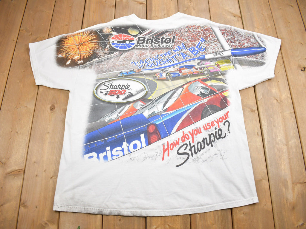 Vintage 2003 NASCAR Sharpie 500 Racing T-Shirt