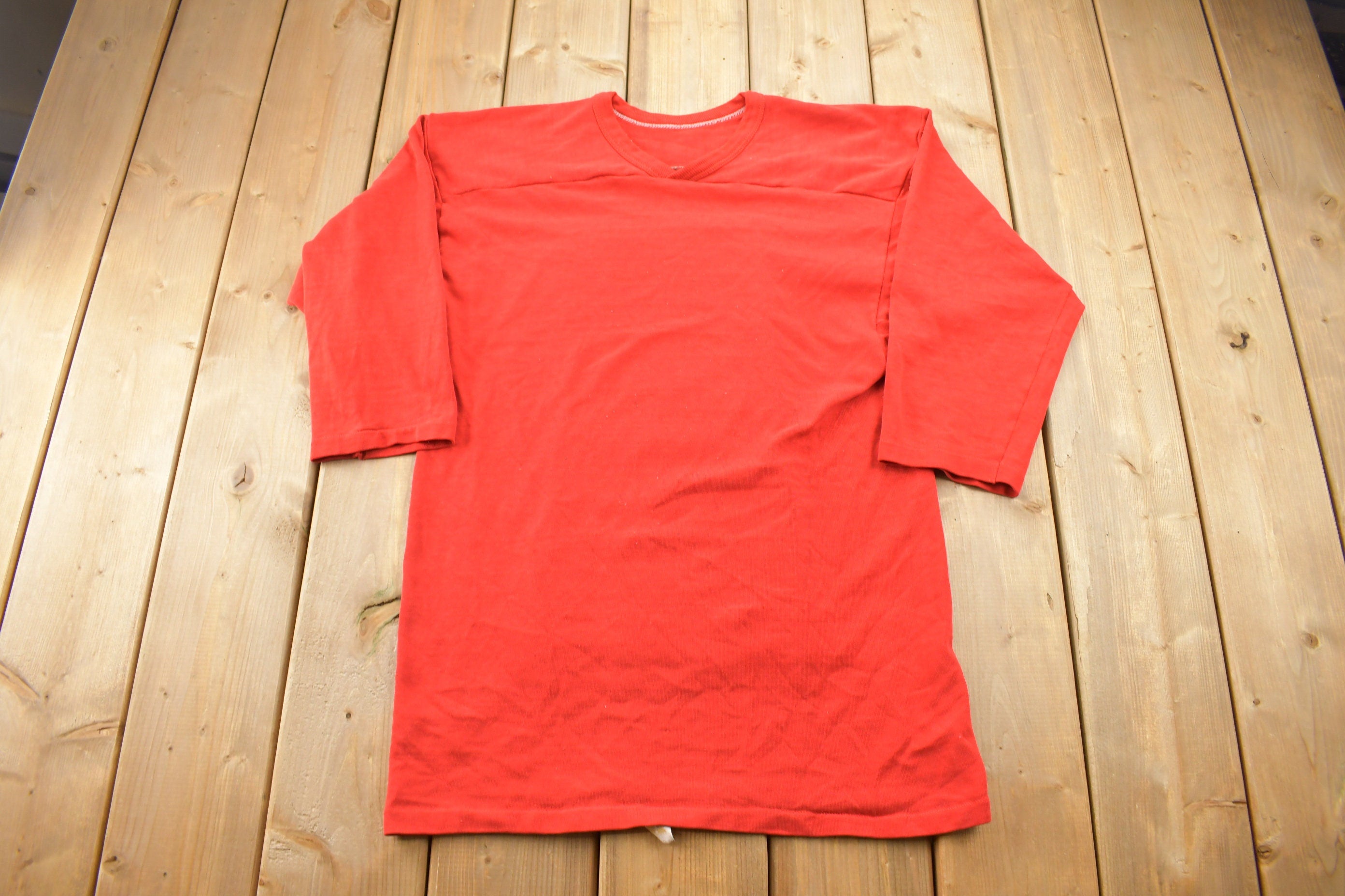Vintage 1970s Russell Athletics Blank Football Jersey
