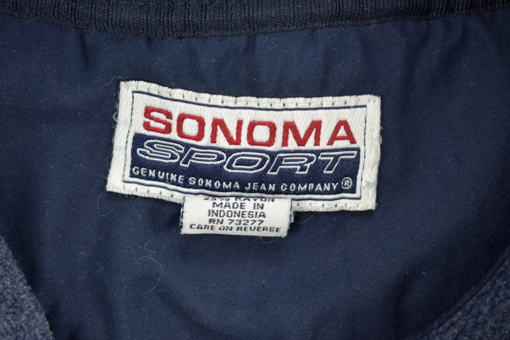 Vintage 1990s Sonoma Sport Quarter Zip Hoodie