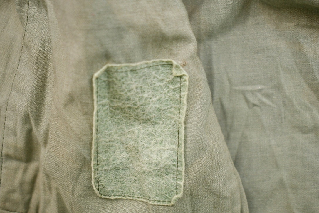 Vintage Military Button Up Shirt