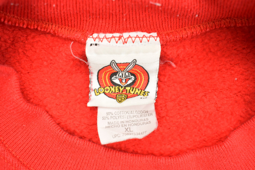 Vintage 1990s Tweety Bird Christmas Graphic Crewneck Sweatshirt