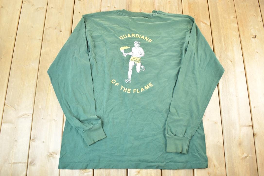 Vintage 1995 Guardians Of The Flame Crewneck Sweatshirt Mens XL