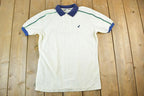 Vintage 1990s Jantzen Button Up Polo Style Shirt  1990s Button Up  Vintage Flannel  Basic Button Up
