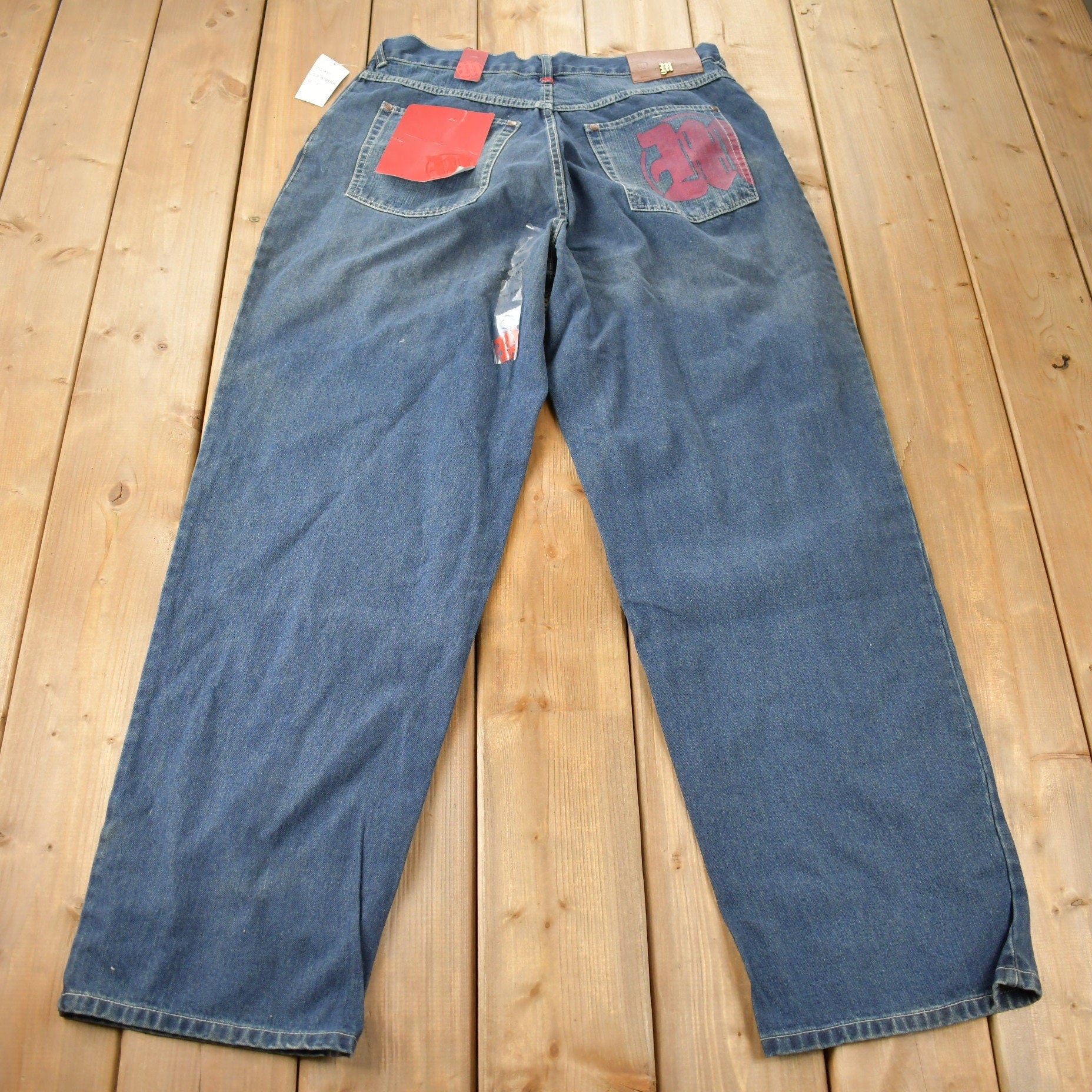 Vintage Y2K Deadstock Makaveli Hip Hop Jeans Size 38 x 34 NWT