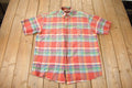 Vintage 1990s Twenty X Short Sleeve Plaid Button Up Shirt