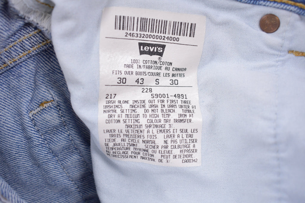 Vintage 1990s Personal Pair Heidi Levi's Tab Jeans Size 28 x 28
