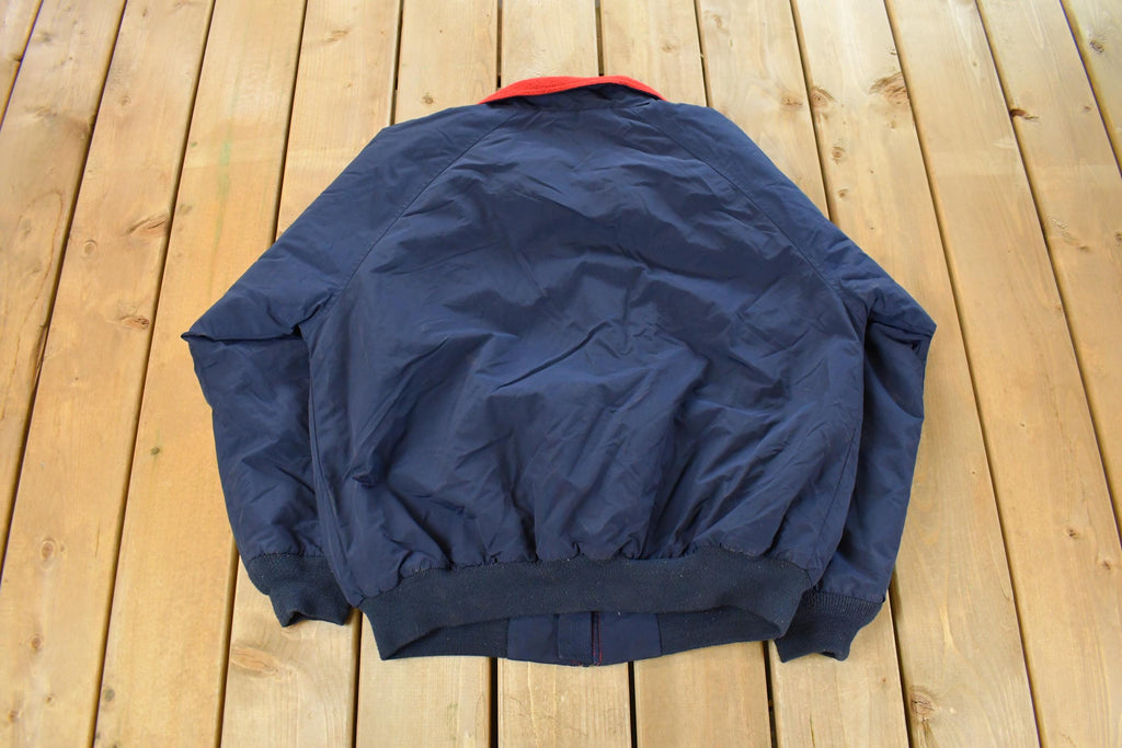 Vintage 1990s St. John's Bay Fleece Lined Jacket Men's Medium