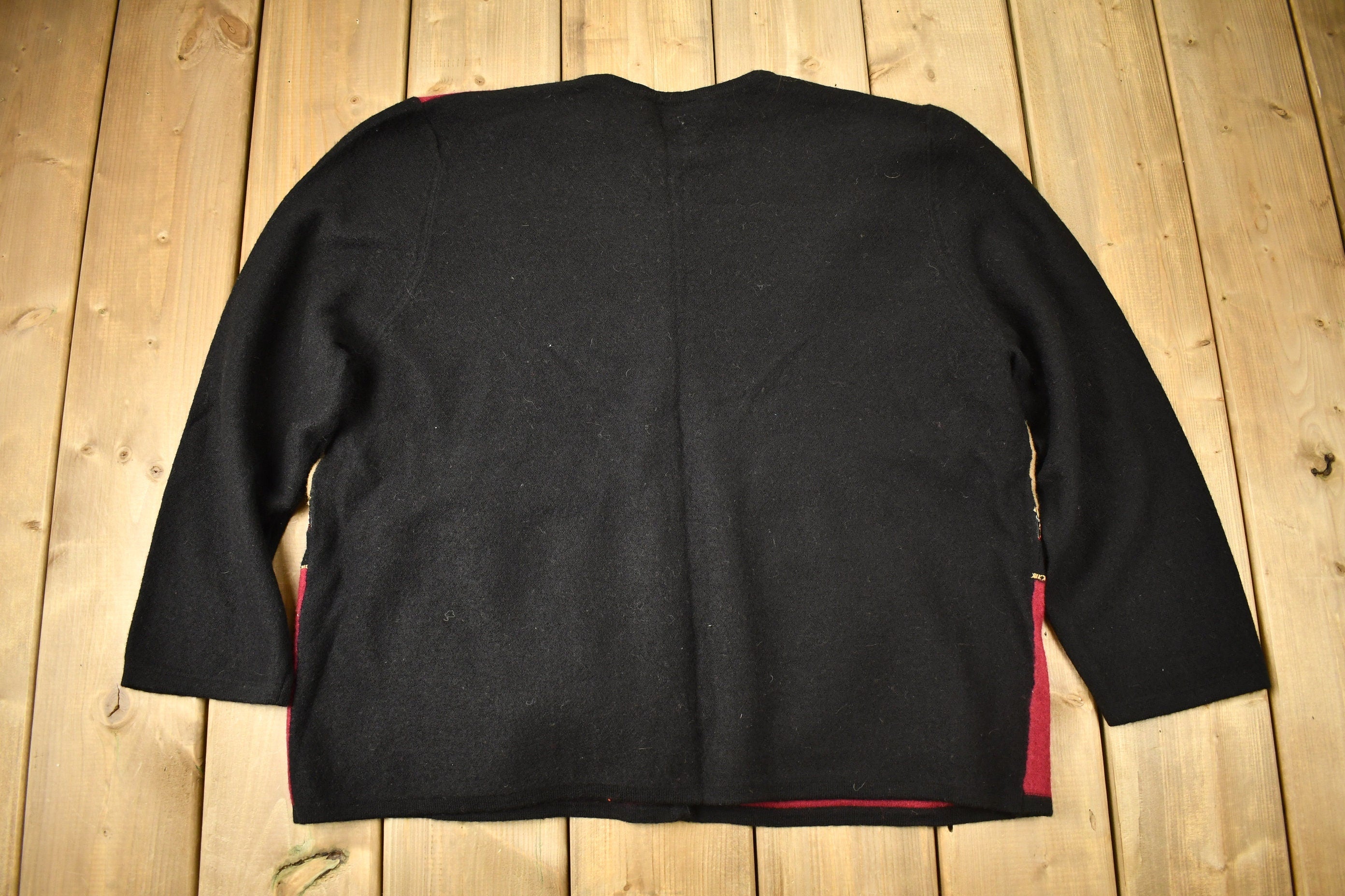 Vintage 1990s Koret 100% Wool Cardigan Sweater